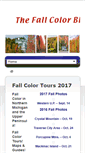 Mobile Screenshot of fallcolorblog.com