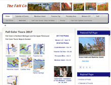 Tablet Screenshot of fallcolorblog.com